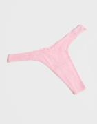 Juicy Couture - Pink - Ryker Pointelle Thong