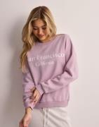 Pieces - Pink - Pcfreya Ls Oversize Sweat