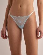 Nelly - Blå - Delicate Bow Thong