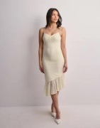 Nelly - Hvid - Lace Slip Dress