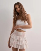 Nelly - Blomstret - Frill Skirt