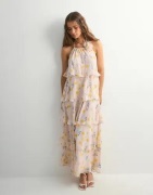 Pieces - Blomstret - Pcclara Sl Long Layred Dress Kca Bc