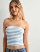 Vero Moda - Ternet/Stribet - Vmlise Bandeau Top Jrs Ga