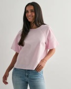 Pieces - Pink - Pcfrona 2/4 Top Wvn Bc