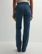 Dr Denim - Blå - Moxy Straight Patch