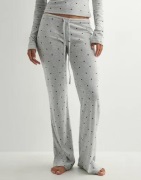 Nelly - Grå - Cute Print Pants