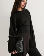 BECKSÖNDERGAARD - Sort - Nappa Stud Ginni Bag