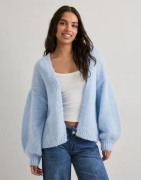 Vero Moda - Blå - Vmmaybe Ls Open Cardigan Noos