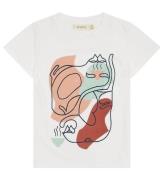 Soft Gallery T-shirt - Bass - Hvid m. Print