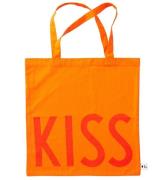 Design Letters Shopper - Kiss - Orange