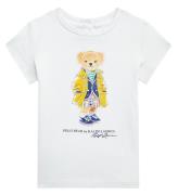 Polo Ralph Lauren T-shirt - Watch Hill - Offwhite m. Bamse