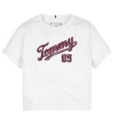 Tommy Hilfiger T-Shirt - Sequins TEE - Hvid