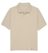 Calvin Klein Polo - Movement Label - Classic Beige