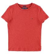 Tommy Hilfiger T-shirt - RÃ¸dmeleret