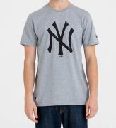 New Era T-shirt - New York Yankees - GrÃ¥