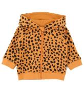 Stella McCartney Kids Cardigan - Orange m. Leopardprint