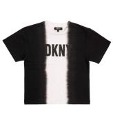 DKNY T-shirt - Sort m. Hvid