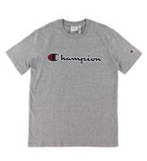 Champion Fashion T-shirt - GrÃ¥ m. Logo