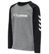 Hummel Bluse - hmlBOX - Sort/GrÃ¥