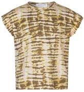 Rosemunde T-Shirt - Sand Striped Tie Dye Print