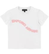 Emporio Armani T-shirt - Hvid m. Logo