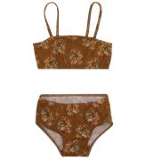 Christina Rohde Bikini - Brun m. Blomster