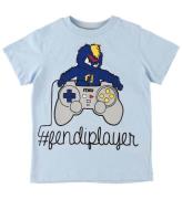 Fendi Kids T-shirt - LyseblÃ¥ m. FendiRumi