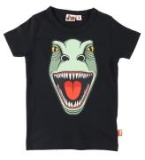 DYR T-shirt - DYRHowl - Sort m. T-Rex