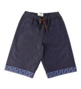 Fendi Shorts - Navy m. LogobÃ¥nd