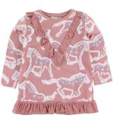 Stella McCartney Kids Kjole - Painted Horses - Rosa