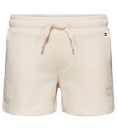 Tommy Hilfiger Sweatshorts - Natural Dye Script - Ancient White