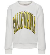 Kids Only Sweatshirt - KogBrie - Cloud Dancer/California