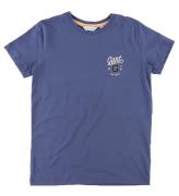 GANT T-shirt - Graphic - Washed Blue