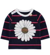 DanefÃ¦ Bluse - Navy/Pinkstribet m. Daisy