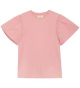 Creamie T-shirt - Woven - Bridal Rose