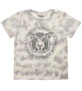 Petit by Sofie Schnoor T-shirt - Julius - Warm Grey m. Tiger