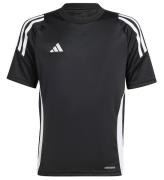 adidas Performance T-Shirt - Tiro 24 - Sort/Hvid