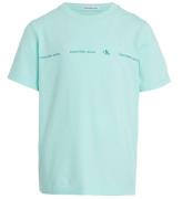 Calvin Klein T-shirt - Minimalistic Inst. - Blue Tint