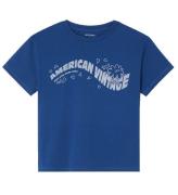 American Vintage T-shirt - Vintage Royal Blue