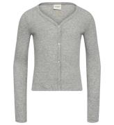 Sofie Schnoor Cardigan - Rib - Grey Melange