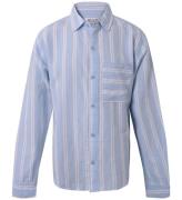 Hound Skjorte - Striped - Light Blue/White