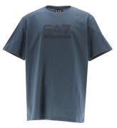 EA7 T-shirt - Stargazer/Multifarvet m. Logo