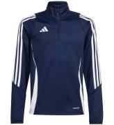 adidas Performance Bluse - Tiro24 TRTOPY - BlÃ¥/Hvid