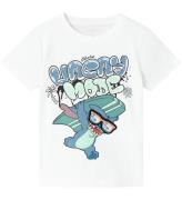 Name It T-Shirt - NmmManuel Stitch - Bright White