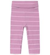 Name It Leggings - Rib - NbfKianna - Pastel Lavender