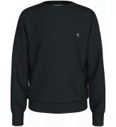 Calvin Klein Sweatshirt - Mono Mini Badge - Ck Black