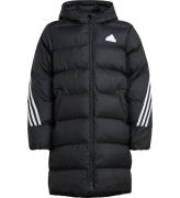 adidas Performance Dynefrakke - J FI 3S Parka - Sort m. Hvid