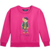 Polo Ralph Lauren Sweatshirt - Pink m. Bamse