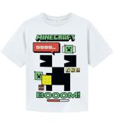 Name It T-shirt - NkmSanti Minecraft - Bright White