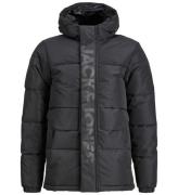 Jack & Jones Dynejakke - JcoSpeed - Black/Tone In To